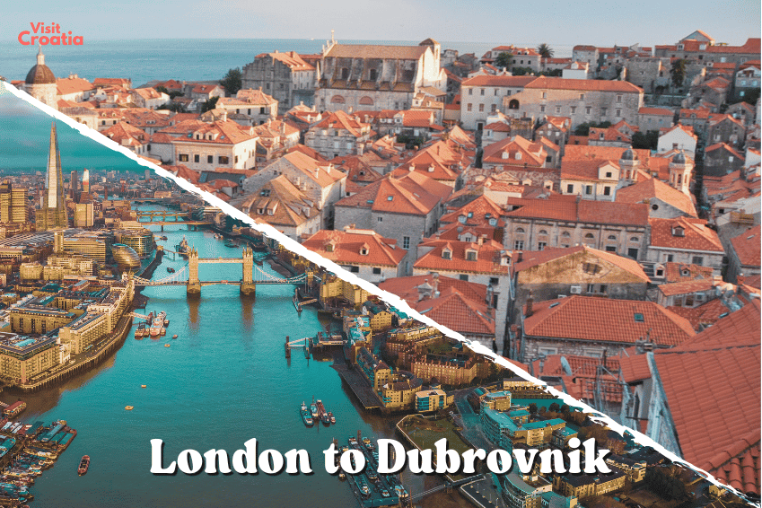 London to Dubrovnik