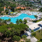 The pool area at Zaton Holiday Resort